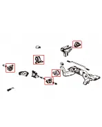 Honda Integra DC2 MT B16/B18 HARDRACE Harden Engine Mount (Harden Rubber) 5Pcs/Set Honda Integra DC2 MT B16/B18 HARDRACE Harden Engine Mount (Harden Rubber) 5Pcs/Set