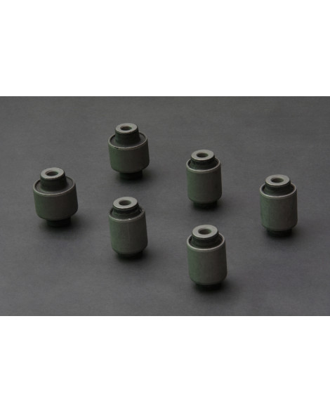Honda Civic EG/CRX HARDRACE Rear Lower Arm Bushing (Harden Rubber) 6Pcs/Set Honda Civic EG/CRX HARDRACE Rear Lower Arm Bushing (Harden Rubber) 6Pcs/Set