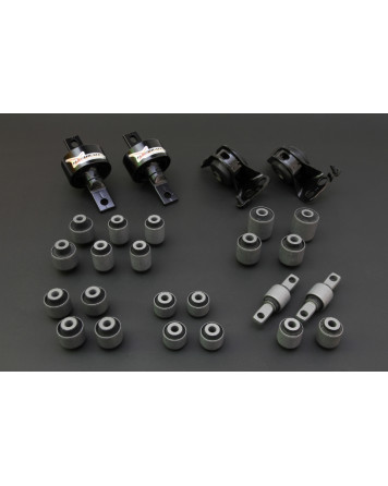Honda Civic EG HARDRACE Arm Bushings Completed Set USDM/JDM (Harden Rubber) 26Pcs/Set