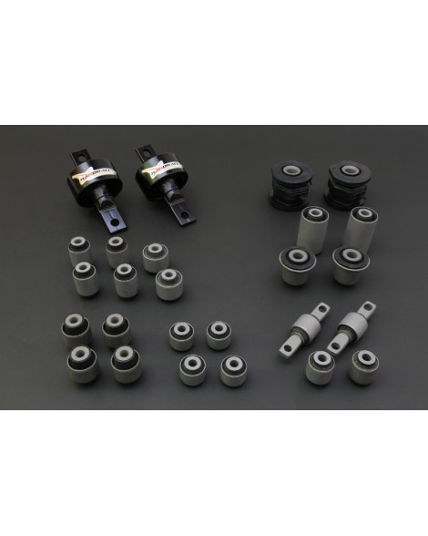 Honda Civic EK JDM 96-00/USDM EK SI 99-00 HARDRACE Arm Bushing Complete Set (Harden Rubber) 26Pcs/Set Honda Civic EK JDM 96-00/USDM EK SI 99-00 HARDRACE Arm Bushing Complete Set (Harden Rubber) 26Pcs/Set