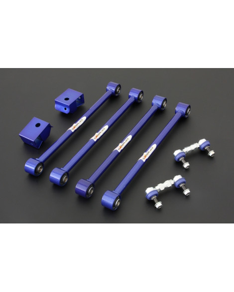 Subaru Impreza GC HARDRACE Rear Non-Adjustable Arm (Pillow Ball) 8Pcs/Set Subaru Impreza GC HARDRACE Rear Non-Adjustable Arm (Pillow Ball) 8Pcs/Set