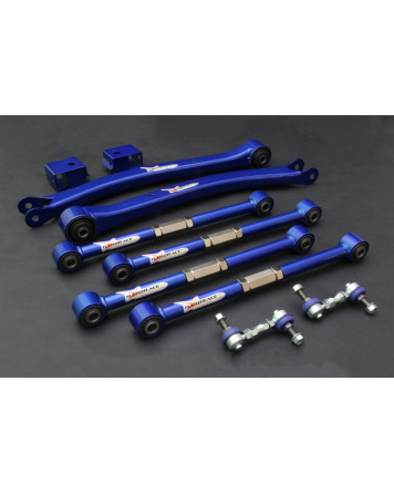 Subaru Impreza WRX GC/GG / Legacy BD/BH HARDRACE Rear Adjustable Arms (Harden Rubber) 10Pcs/Set