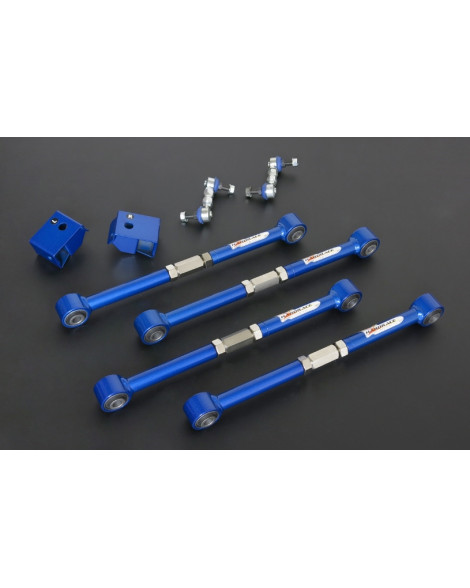 Subaru Impreza WRX GC/GG / Legacy BD/BH HARDRACE Lateral Adj Link (Harden Rubber Bush) 8Pcs/Set Subaru Impreza WRX GC/GG / Legacy BD/BH HARDRACE Lateral Adj Link (Harden Rubber Bush) 8Pcs/Set