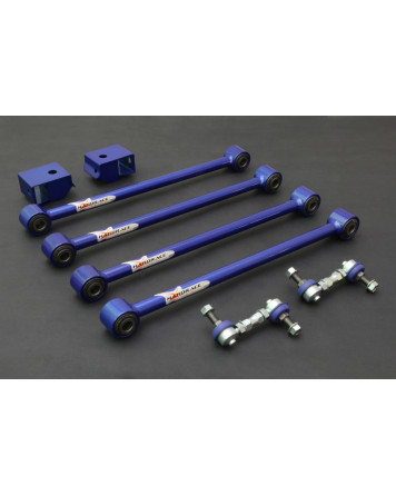 Subaru Impreza GC HARDRACE Rear Lateral Arm Including Stabilizer Link (Harden Rubber) 8Pcs/Set