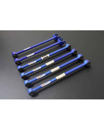 Toyota Corolla 93-02 HARDRACE Rear Lateral Arm + Trailing Arm (Harden Rubber) 6Pcs/Set