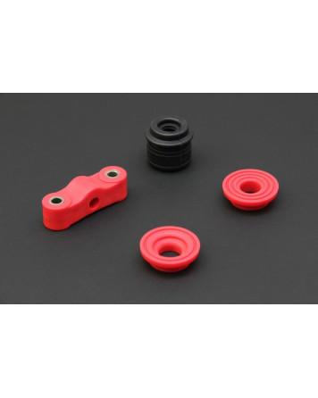 Honda Civic EG/EK/DC2 HARDRACE DOHC TPV Reinforced Shifter Bushing Kits Red 4Pcs/Set