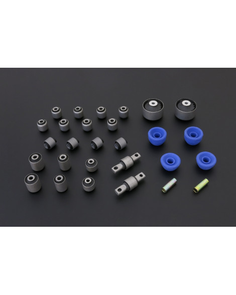 Honda Accord 90-93 HARDRACE Complete Bushing Set (Harden Rubber) 28Pcs/Set Honda Accord 90-93 HARDRACE Complete Bushing Set (Harden Rubber) 28Pcs/Set