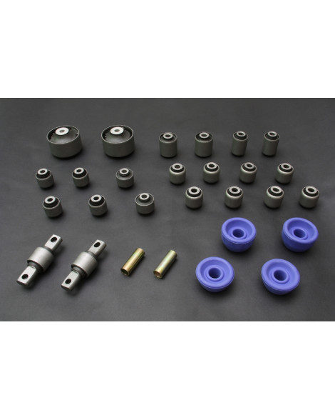 Honda Accord 94-97 HARDRACE Complete Bushing Set (Harden Rubber) 28Pcs/Set