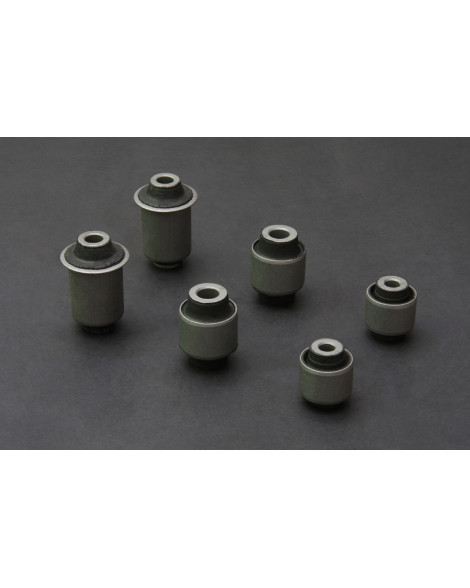 Honda Prelude 92-01 HARDRACE Rear Lower Arm Bushing (Harden Rubber) 6Pcs/Set Honda Prelude 92-01 HARDRACE Rear Lower Arm Bushing (Harden Rubber) 6Pcs/Set