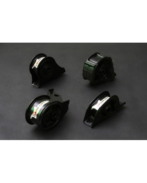 Honda Civic CRX AT HARDRACE Harden Engine Mounts 4Pcs/Set Honda Civic CRX AT HARDRACE Harden Engine Mounts 4Pcs/Set