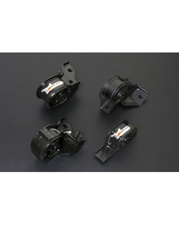 Honda Civic CRX MT HARDRACE Harden Engine Mounts 4Pcs/Set
