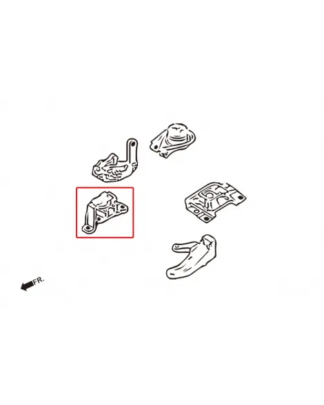 Mazda 3, 5 & 3 MPS Mazdaspeed 2.3L 2003-2009 HARDRACE Harden Engine Mount Right Side Mazda 3, 5 & 3 MPS Mazdaspeed 2.3L 2003-2009 HARDRACE Harden Engine Mount Right Side