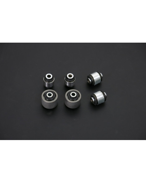 Mitsubishi EVO 4-9 HARDRACE Rear Lower Arm Bushing Aluminum Body (Pillow Ball) 6Pcs/Set Mitsubishi EVO 4-9 HARDRACE Rear Lower Arm Bushing Aluminum Body (Pillow Ball) 6Pcs/Set