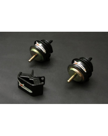 Toyota Supra JZA70/80 HARDRACE Reinforced Engine & Trans Harden Rubber Mounts 3Pcs/Set