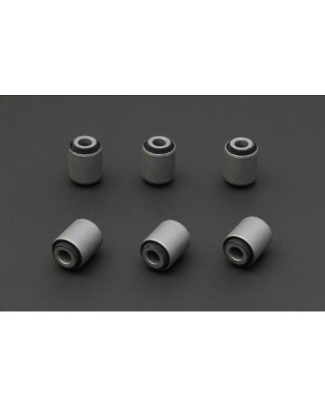 Nissan S13 HARDRACE Rear Toe/Traction/Camber Link Bushing (Harden Rubber) 6Pcs/Set Nissan S13 HARDRACE Rear Toe/Traction/Camber Link Bushing (Harden Rubber) 6Pcs/Set