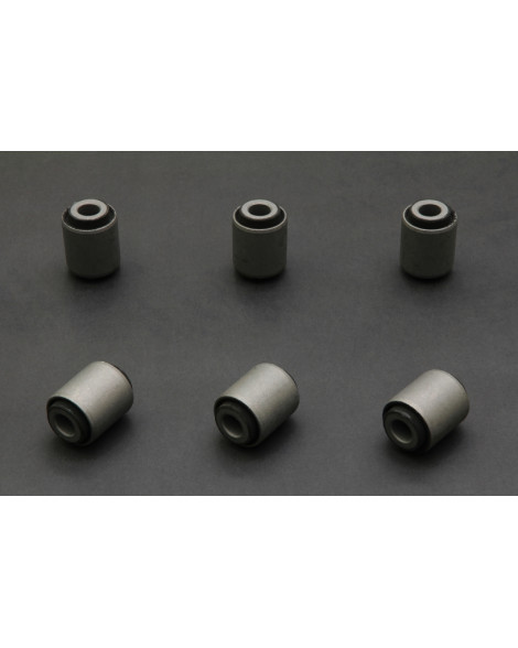 Nissan S13/S14/S15 HARDRACE Rear Knuckle/Hub Bushing (Harden Rubber) 6Pcs/Set Nissan S13/S14/S15 HARDRACE Rear Knuckle/Hub Bushing (Harden Rubber) 6Pcs/Set