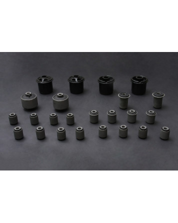 Nissan 240SX S13 HARDRACE Complete Bushing Kit (Harden Rubber) 24Pcs/Set