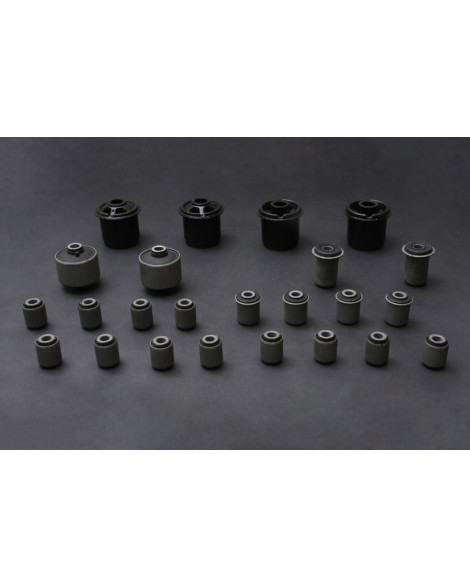 Nissan 240SX S13 HARDRACE Complete Bushing Kit (Harden Rubber) 24Pcs/Set Nissan 240SX S13 HARDRACE Complete Bushing Kit (Harden Rubber) 24Pcs/Set
