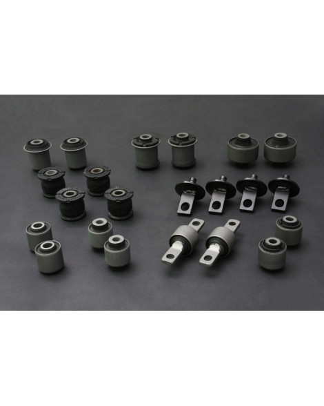 Honda RSX/DC5 HARDRACE Complete Bushing Kit (Harden Rubber) 22Pcs/Set Honda RSX/DC5 HARDRACE Complete Bushing Kit (Harden Rubber) 22Pcs/Set