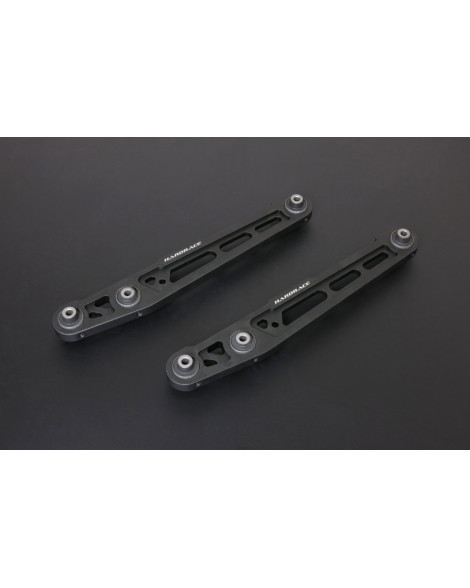 Honda Civic EK 97-00 HARDRACE Rear Lower Control Arm Black (Harden Rubber-Aluminum) 2Pcs/Set Honda Civic EK 97-00 HARDRACE Rear Lower Control Arm Black (Harden Rubber-Aluminum) 2Pcs/Set