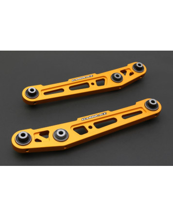 Honda Civic EG HARDRACE Rear Lower Control Arm Gold -40mm Shock Bushing (Harden Rubber-Aluminum) 2Pcs/Set