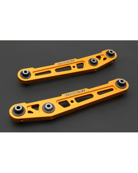 Honda Civic EG HARDRACE Rear Lower Control Arm Gold -40mm Shock Bushing (Harden Rubber-Aluminum) 2Pcs/Set Honda Civic EG HARDRACE Rear Lower Control Arm Gold -40mm Shock Bushing (Harden Rubber-Aluminum) 2Pcs/Set