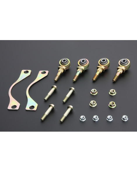 Honda Civic EF/CRX/ Integra 90-93 HARDRACE Front Upper Arm Bushing Repair Kit (Harden Rubber) 14Pcs/Set