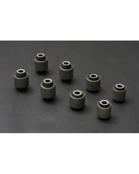 Nissan R35 07-/370Z Z34/350Z Z33/G35 03-06 HARDRACE Rear Knuckle Bushing (Harden Rubber) 8Pcs/Set Nissan R35 07-/370Z Z34/350Z Z33/G35 03-06 HARDRACE Rear Knuckle Bushing (Harden Rubber) 8Pcs/Set