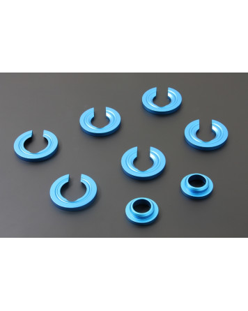 Lexus GS300/IS300/SC430/JZX110 HARDRACE Rear Sub Frame Bushing Collars 8Pcs/Set