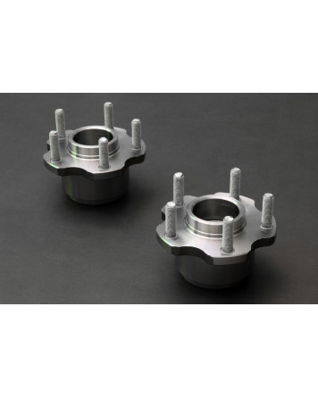 Nissan 240SX / S13 HARDRACE Front 4 Lug to 5 Lug 114.3 Conversion Kit