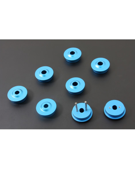 Toyota GT86 12- HARDRACE Rear Sub-Frame Solid Aluminium Bushing 8Pcs/Set Toyota GT86 12- HARDRACE Rear Sub-Frame Solid Aluminium Bushing 8Pcs/Set