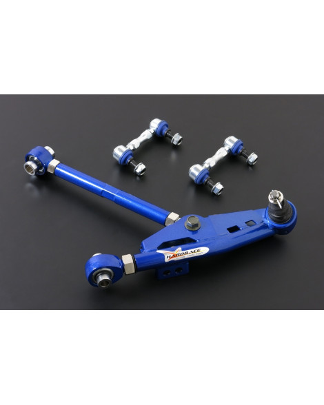 Toyota GT86 12- HARDRACE Adj Front Lower Control Arm + Stab Link (Pillow Ball) 4Pcs/Set