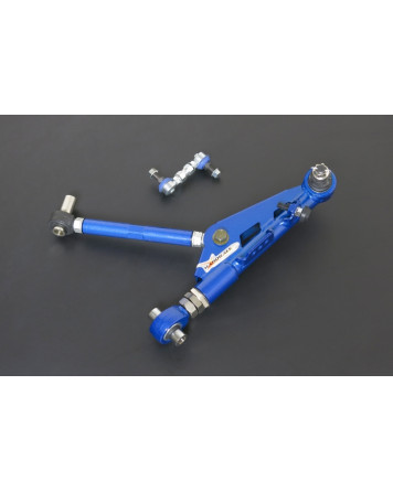 Nissan 240SX S14/S15 95-02 HARDRACE Front Adjustable Lower Control Arm & Stab Link V2 (Pillow Ball) 4Pcs/Set