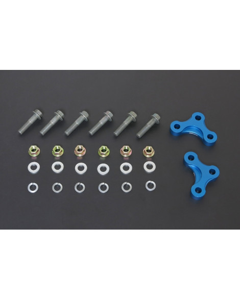 Honda Civic MK10 16- HARDRACE Roll Center Adjusting Spacer 2Pcs/Set (15mm Increase) Honda Civic MK10 16- HARDRACE Roll Center Adjusting Spacer 2Pcs/Set (15mm Increase)