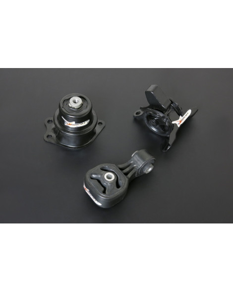 Honda Fit 08-13 AT / Jazz HARDRACE Harden Com Engine Mount (Street Type) 3Pcs/Set Honda Fit 08-13 AT / Jazz HARDRACE Harden Com Engine Mount (Street Type) 3Pcs/Set