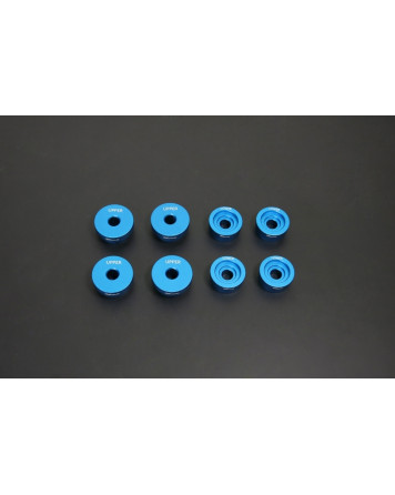 Nissan S13/14/15/Skyline HARDRACE Rear Subframe Bushing Solid Aluminium 4Pcs/Set