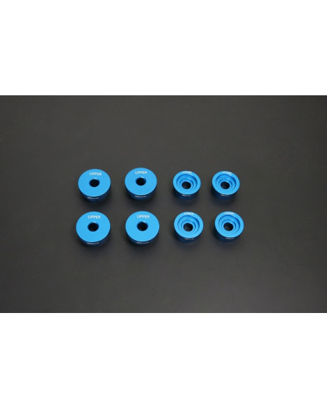 Nissan S13/14/15/Skyline HARDRACE Rear Subframe Bushing Solid Aluminium 4Pcs/Set Nissan S13/14/15/Skyline HARDRACE Rear Subframe Bushing Solid Aluminium 4Pcs/Set