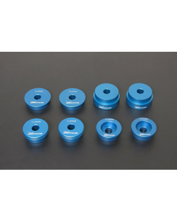 Nissan 350Z/Z33 02-08 HARDRACE Rear Subframe Bushing (Solid Aluminium) 8Pcs/Set