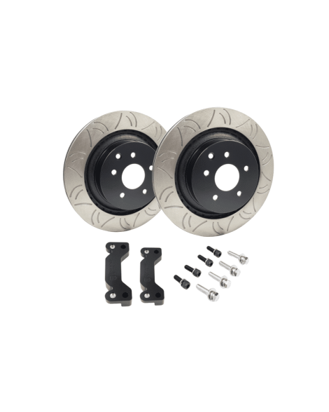 Nissan R32/R33/R34 GTR GKTech HFM.Parts 340mm Rear Brake Upgrade Kit Nissan R32/R33/R34 GTR GKTech HFM.Parts 340mm Rear Brake Upgrade Kit