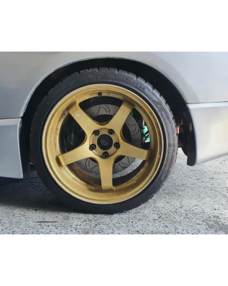 Nissan R32/R33/R34 GTR GKTech HFM.Parts 340mm Rear Brake Upgrade Kit Nissan R32/R33/R34 GTR GKTech HFM.Parts 340mm Rear Brake Upgrade Kit