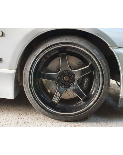 Nissan R33 GT-R Skyline HFM.Parts 354mm Front 2 Piece Front Brake Upgrade Kit Nissan R33 GT-R Skyline HFM.Parts 354mm Front 2 Piece Front Brake Upgrade Kit