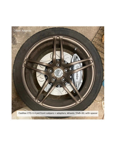 Nissan 350Z Z33 / V35 GKTech HFM.Parts 324mm Front Brembo 2 Piece Slotted Rotors (Sold as a Pair) Nissan 350Z Z33 / V35 GKTech HFM.Parts 324mm Front Brembo 2 Piece Slotted Rotors (Sold as a Pair)