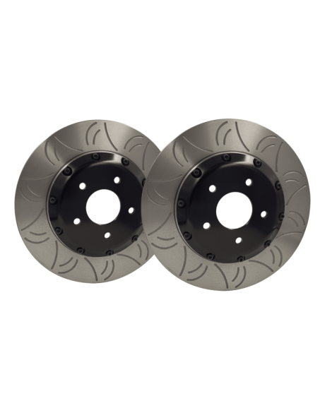Nissan R33/R34 GTR GKTech HFM 324mm 2 Piece Slotted Rotors (Sold as a Pair) Nissan R33/R34 GTR GKTech HFM 324mm 2 Piece Slotted Rotors (Sold as a Pair)