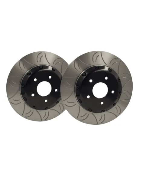 Nissan R33/R34 GTR GKTech HFM 324mm 2 Piece Slotted Rotors (Sold as a Pair) Nissan R33/R34 GTR GKTech HFM 324mm 2 Piece Slotted Rotors (Sold as a Pair)