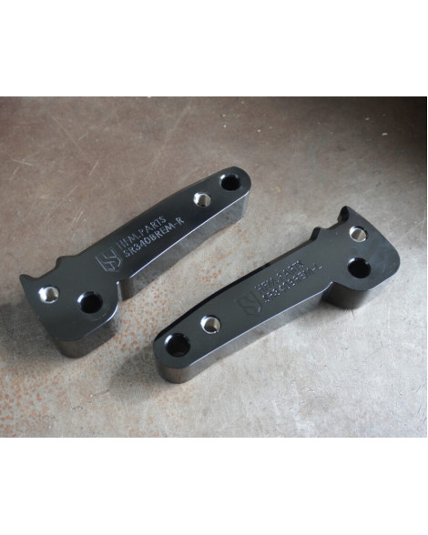 Nissan S/R Chassis HFM.Parts 340mm Rear Rotor Caliper Adaptor 350Z Brembo Nissan S/R Chassis HFM.Parts 340mm Rear Rotor Caliper Adaptor 350Z Brembo