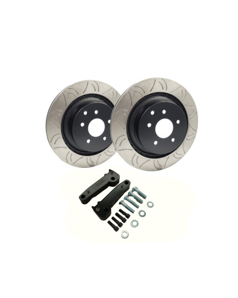 Nissan S/R Chassis HFM.Parts 340mm Rear Brake Upgrade Kit Utilising 350Z Brembo Nissan S/R Chassis HFM.Parts 340mm Rear Brake Upgrade Kit Utilising 350Z Brembo