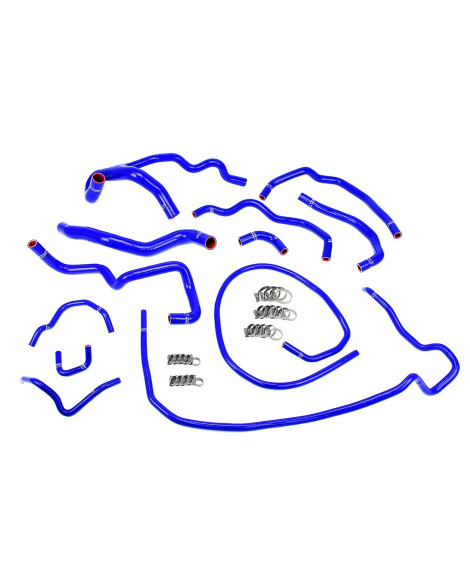 Mazda 3 MPS Mazdaspeed 2.3L 10-13 HPS Silicone Radiator + Heater Coolant Hose Kit Mazda 3 MPS Mazdaspeed 2.3L 10-13 HPS Silicone Radiator + Heater Coolant Hose Kit