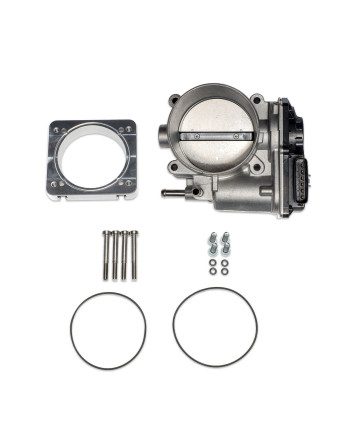 IAG Big Bore 76mm Throttle Body w/ Electronics & Adapter Package for Subaru STI Process West Intake Manifolds