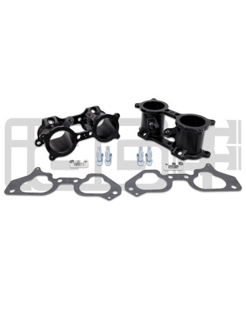 Subaru STI 07-20 / WRX 02-14 / LGT/FXT 06-13 IAG Performance V2 CNC Top Feed TGV Housings Black