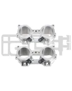 Subaru STI 07-20 / WRX 02-14 / LGT/FXT 06-13 IAG Performance V2 CNC Top Feed TGV Housings Silver Subaru STI 07-20 / WRX 02-14 / LGT/FXT 06-13 IAG Performance V2 CNC Top Feed TGV Housings Silver